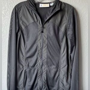 NWT women’s ExOfficio Insect Shield BugsAway Damselfly Jacket dk Pebble XL $80